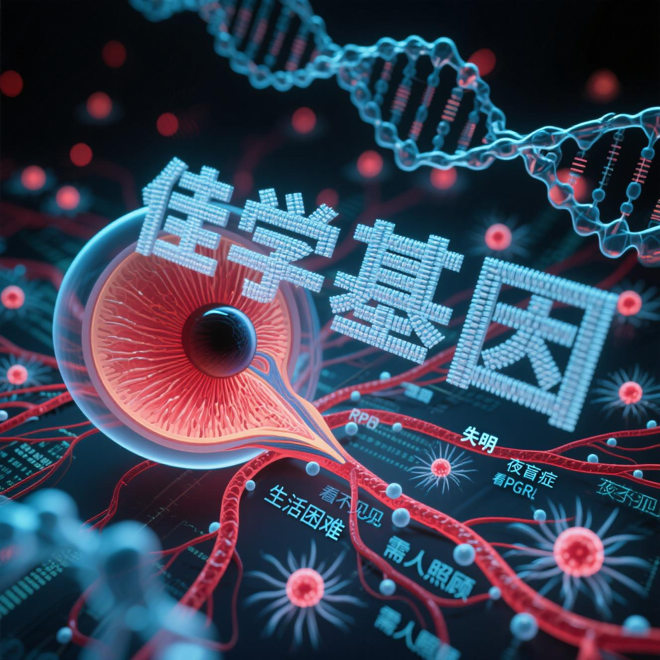 【Trust科技基因检测】基因解码：非综合征性<font color='red'><font color='red'>视网膜</font><font color='red'>色素</font><font color='red'>变性</font></font>的基因解剖
